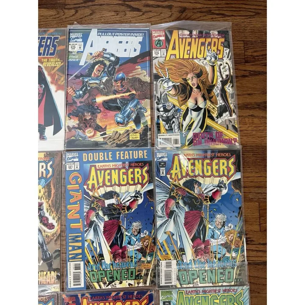 Marvel Avengers Vol 1 Comic Lot of 29 Issues 370-396 Miss 377 396 + 401 402